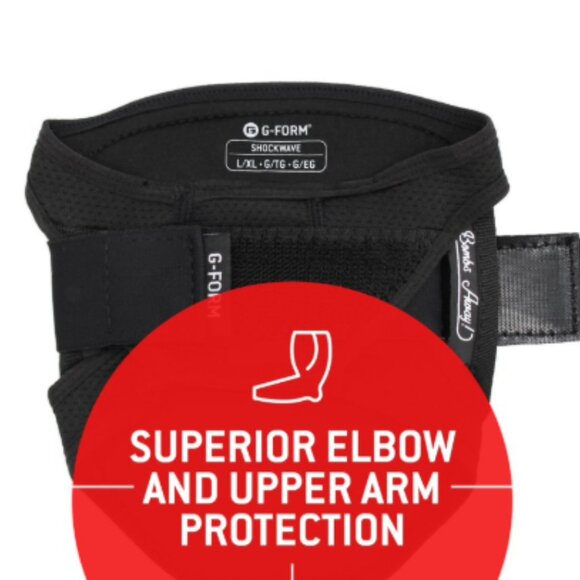 NWT Shockwave Softball Elbow Guard Adult Neon Blue Turquoise L/XL Baseball - Picture 3 of 7